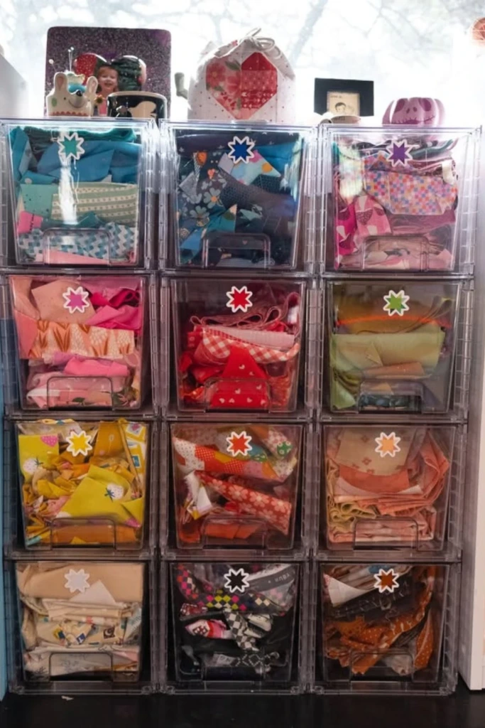Clear Color Drawers