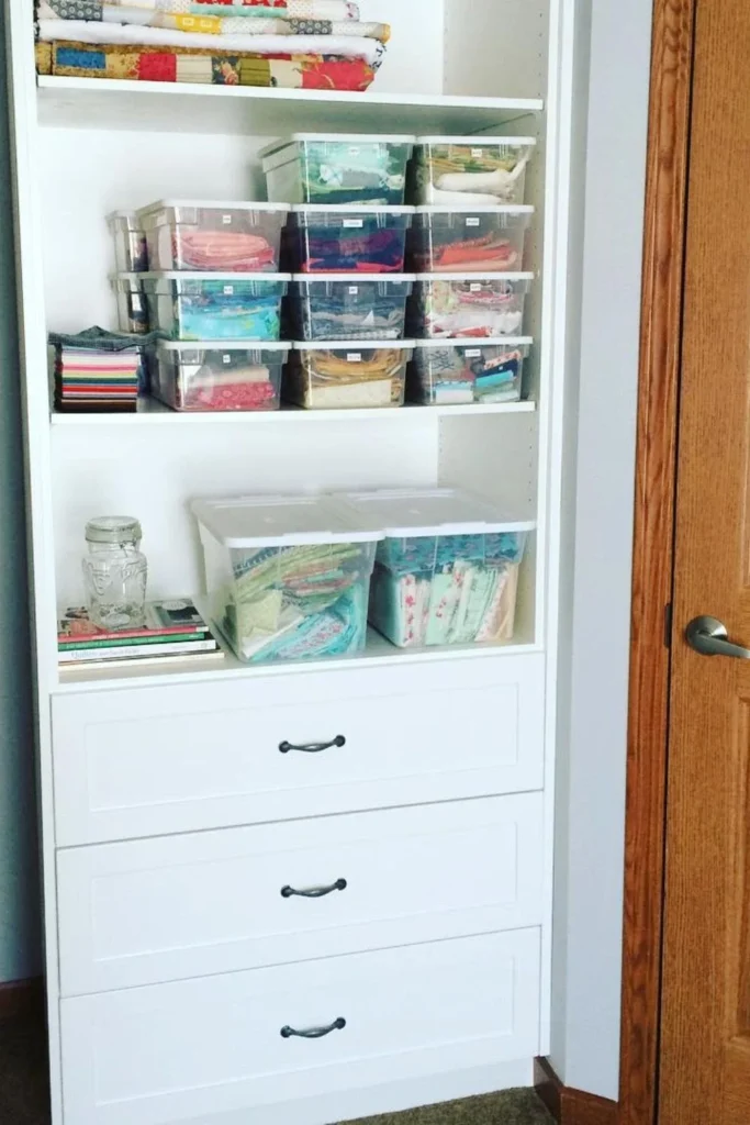 Shelf And Drawer Combo