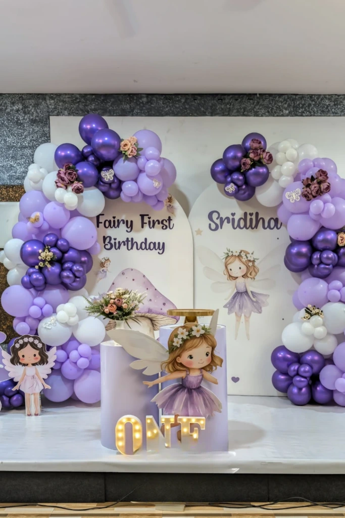 Lavender Balloon Arch
