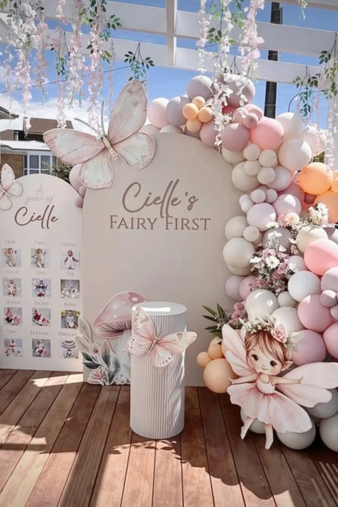 Outdoor Fairy Setup
