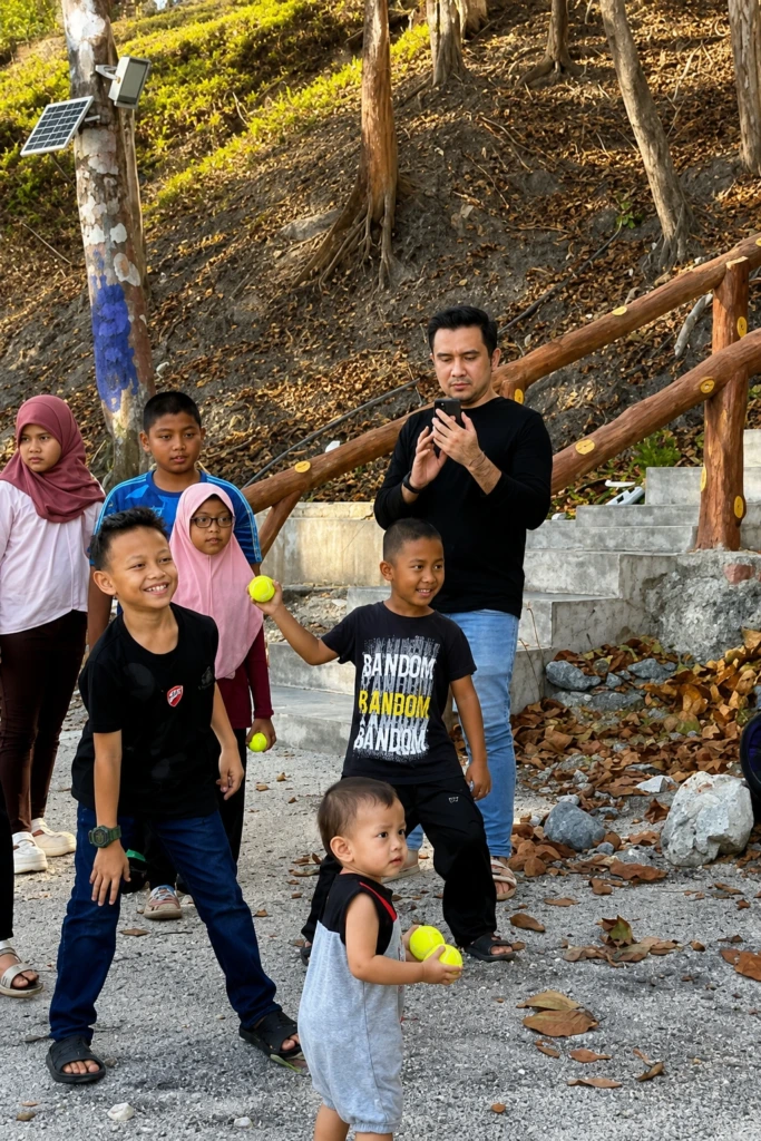 Family Ball Toss