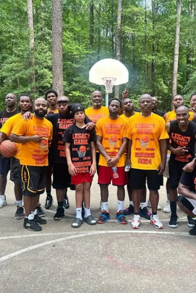 Family Basketball Game