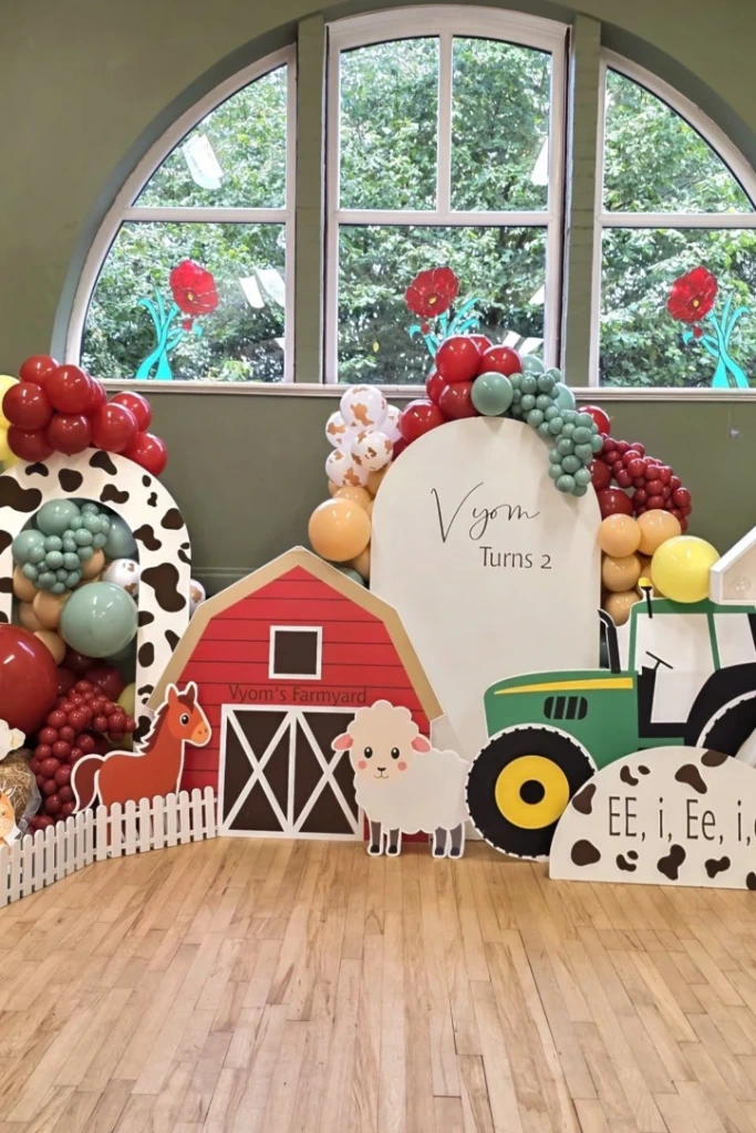 Farmyard Display Wall