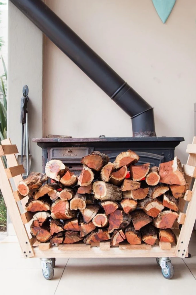 Mobile Log Cart