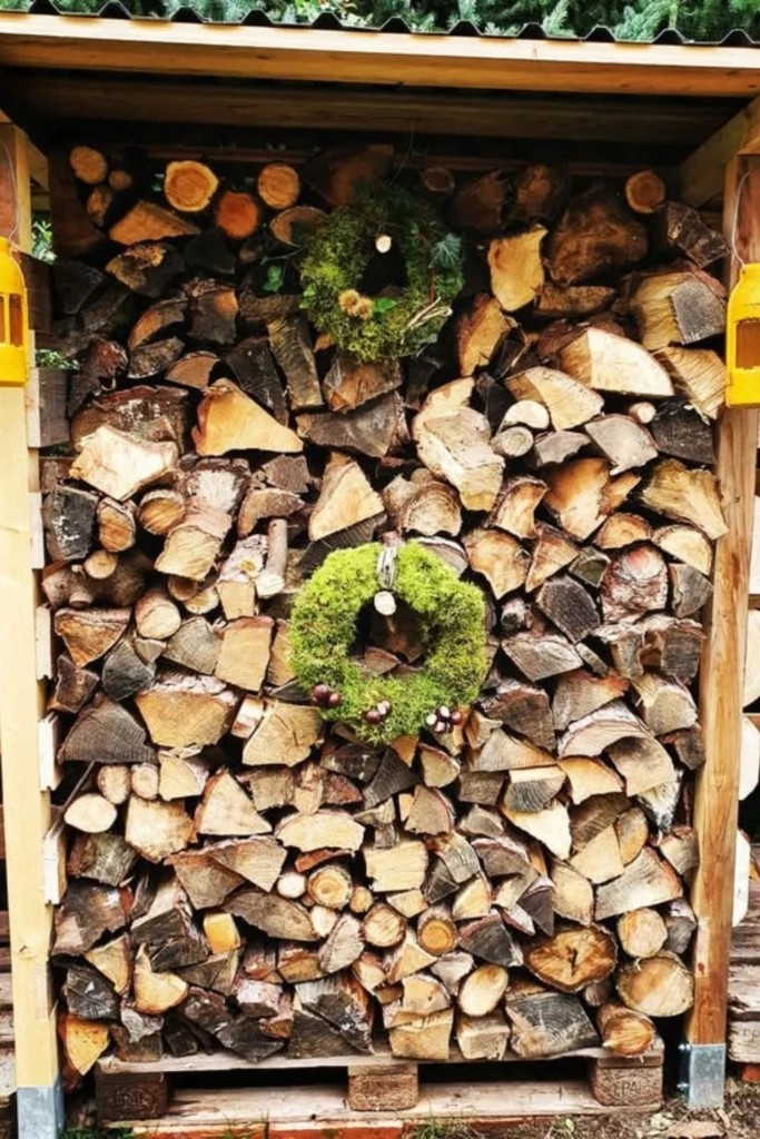 Decorated Shed Rack