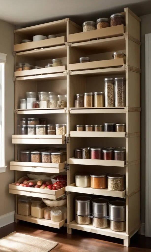 Wall Cabinet Bins