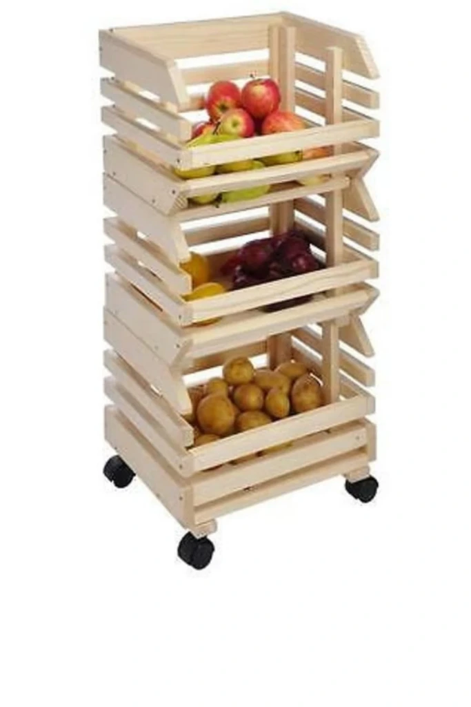 Mobile Wood Crates