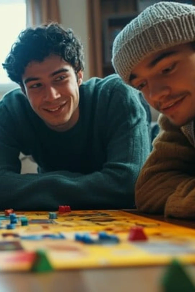 Board Game Night Vibes Under Cozy Light
