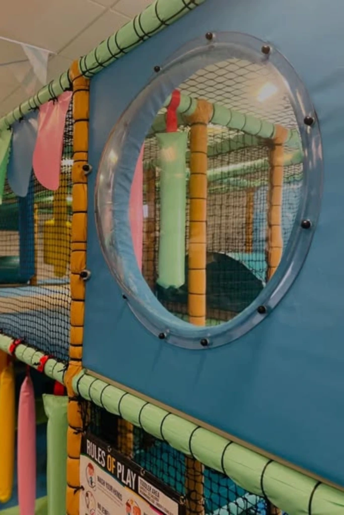 Indoor Play Tunnel with Bright Ambient Light
