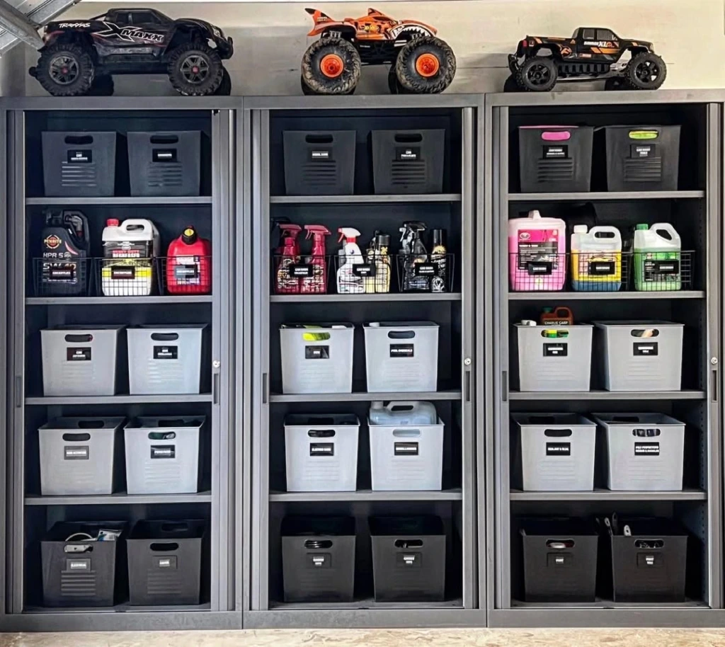 21. Labeled Cabinet Calm