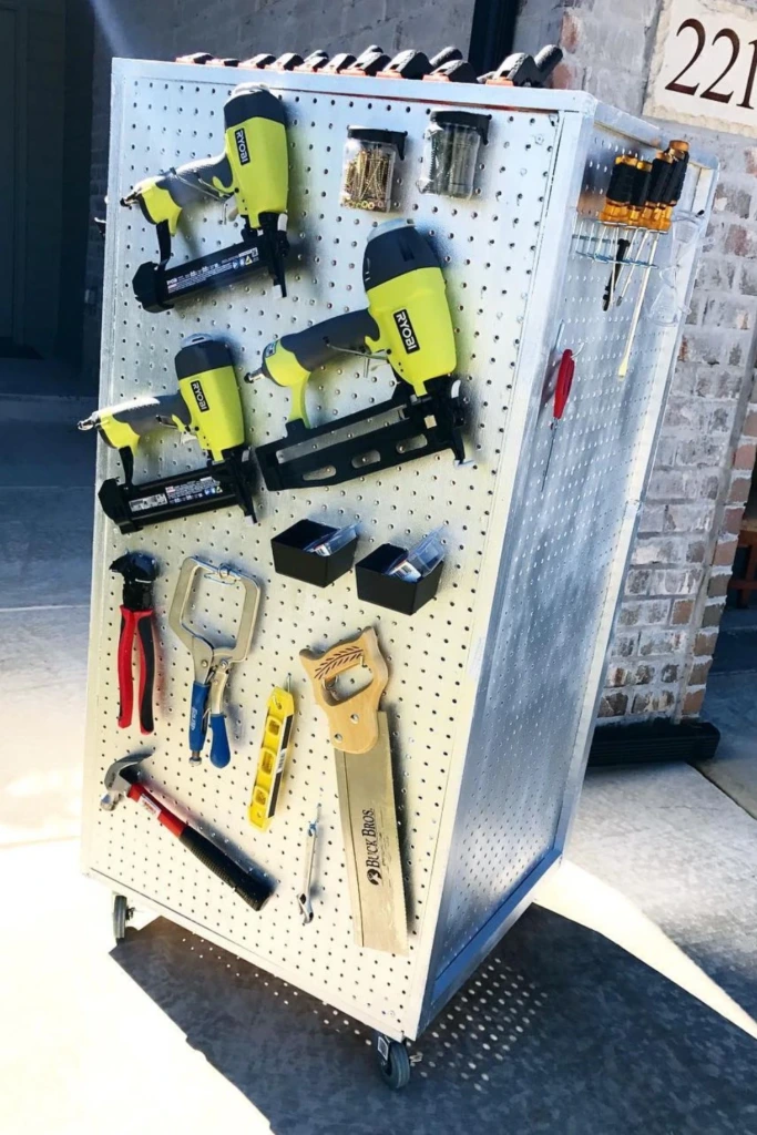 Mobile Peg Cart
