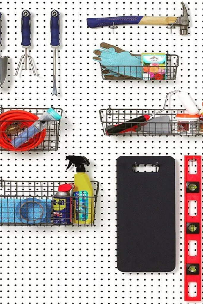 Wire Basket Wall