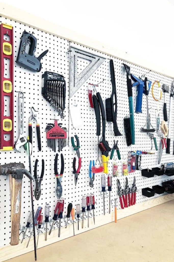 Pegboard Wall Grid