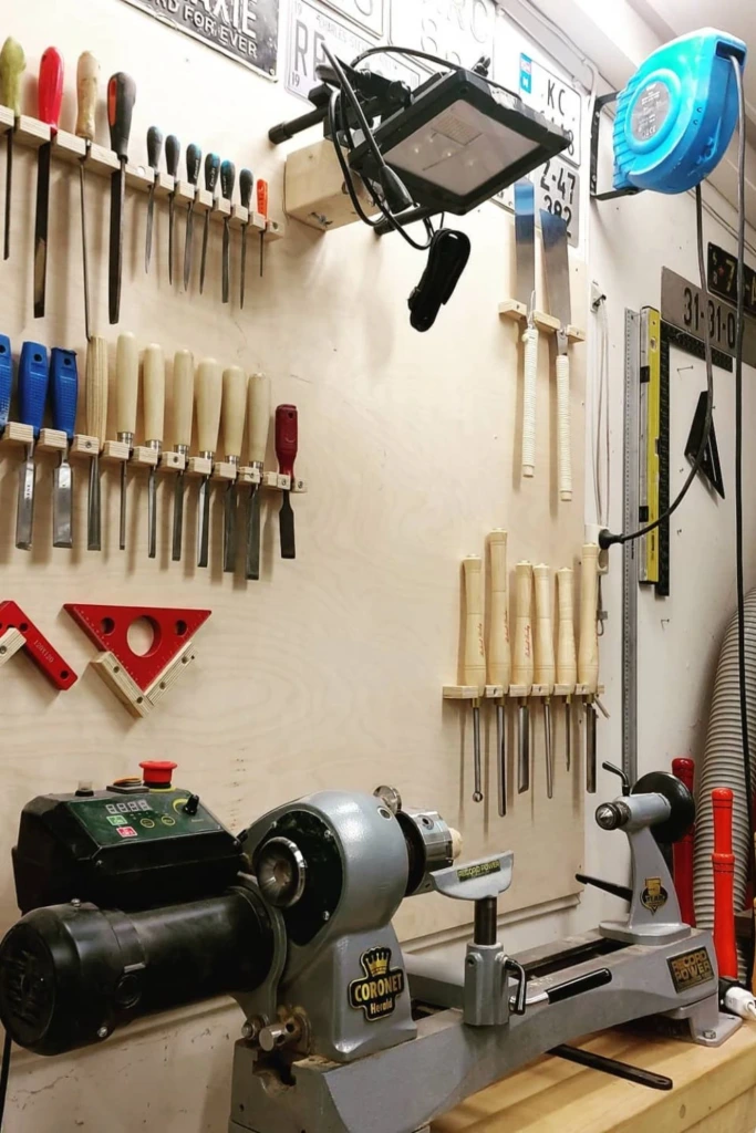 Lathe Tool Wall