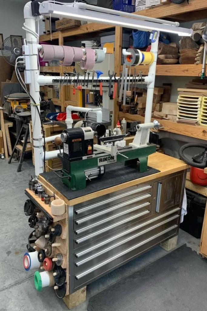 Lathe Cart Station