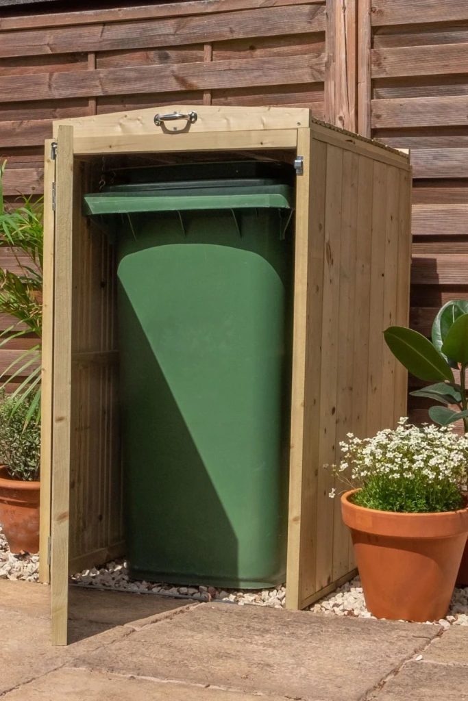 Single Bin Shed