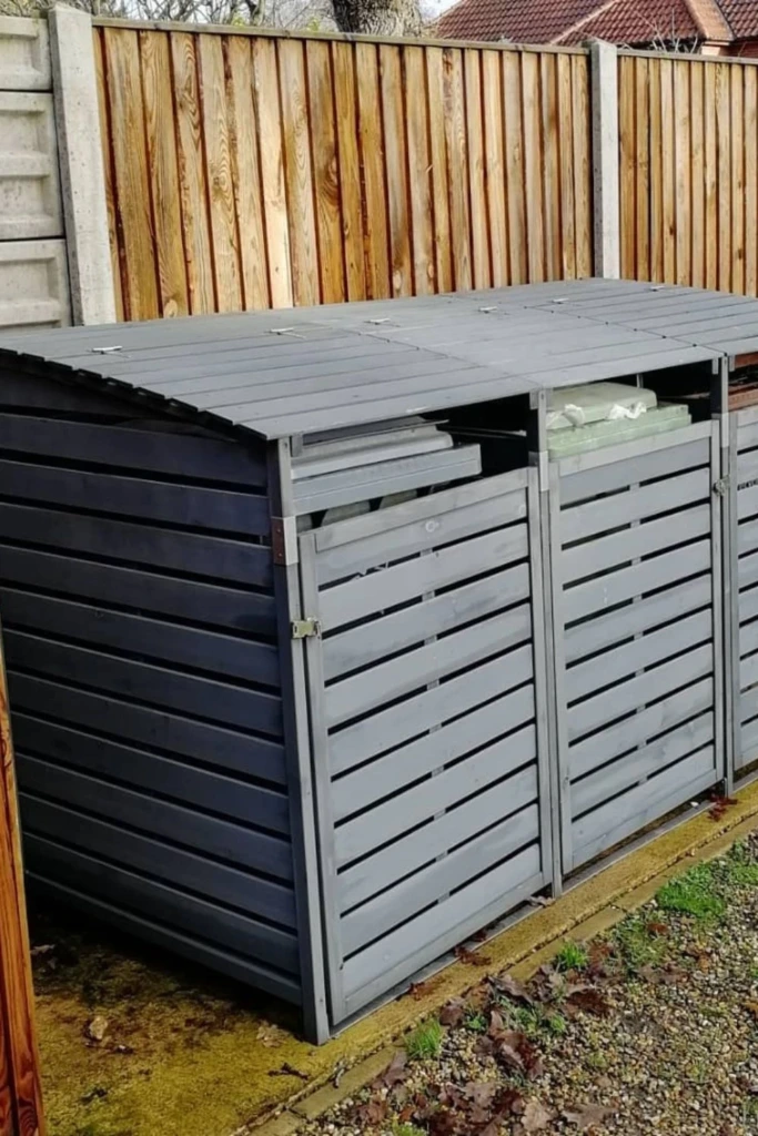 Angled Slat Shelter