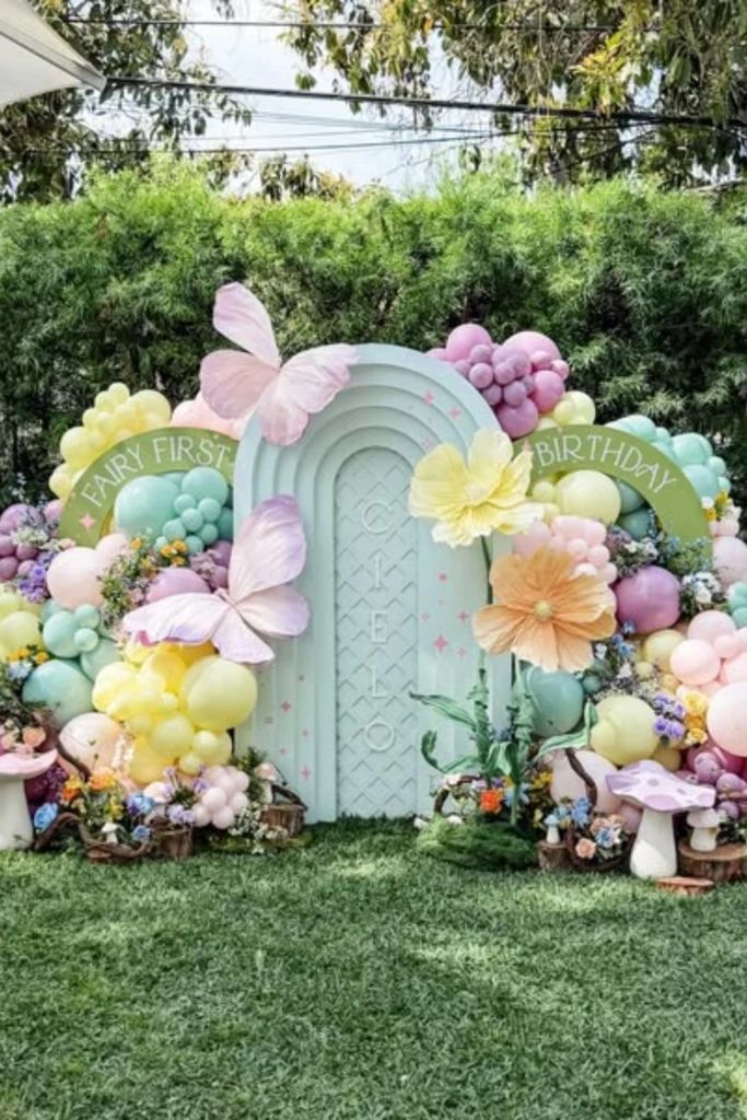Fairy Garden Backdrop