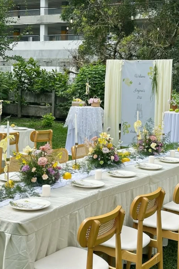 Fresh Garden Tablescape