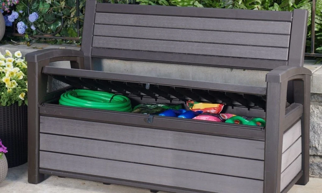 Garden Bench with Storage