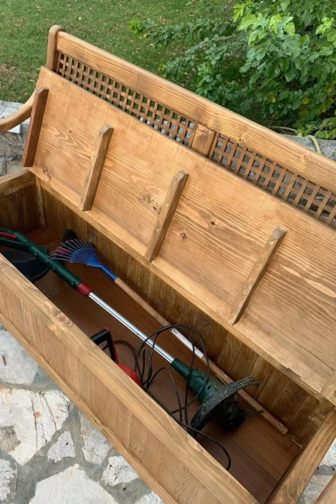 Bench Storage Seat