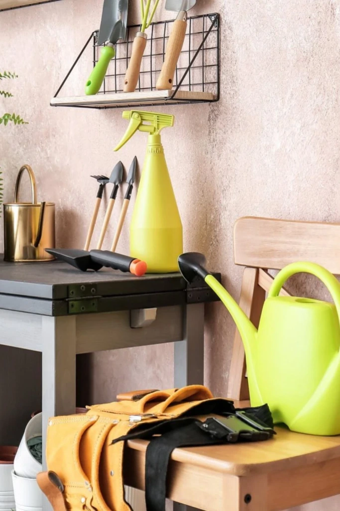Potting Bench Wall
