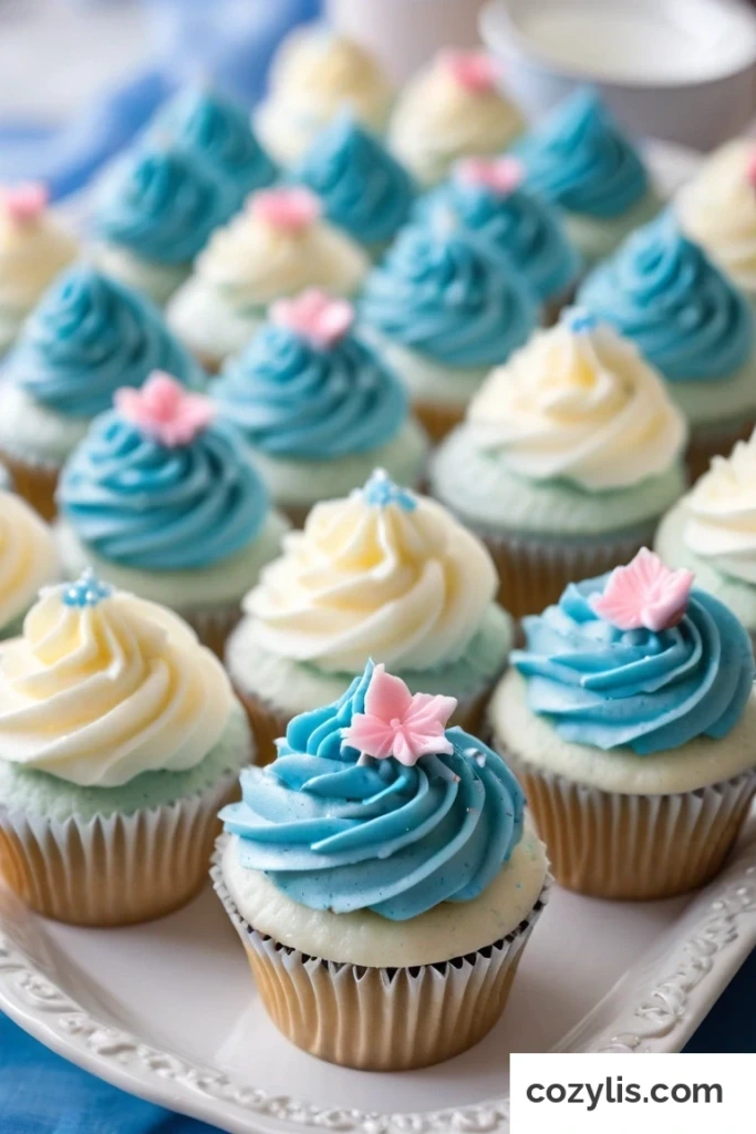 13. Cupcakes - Gender Reveal Ideas