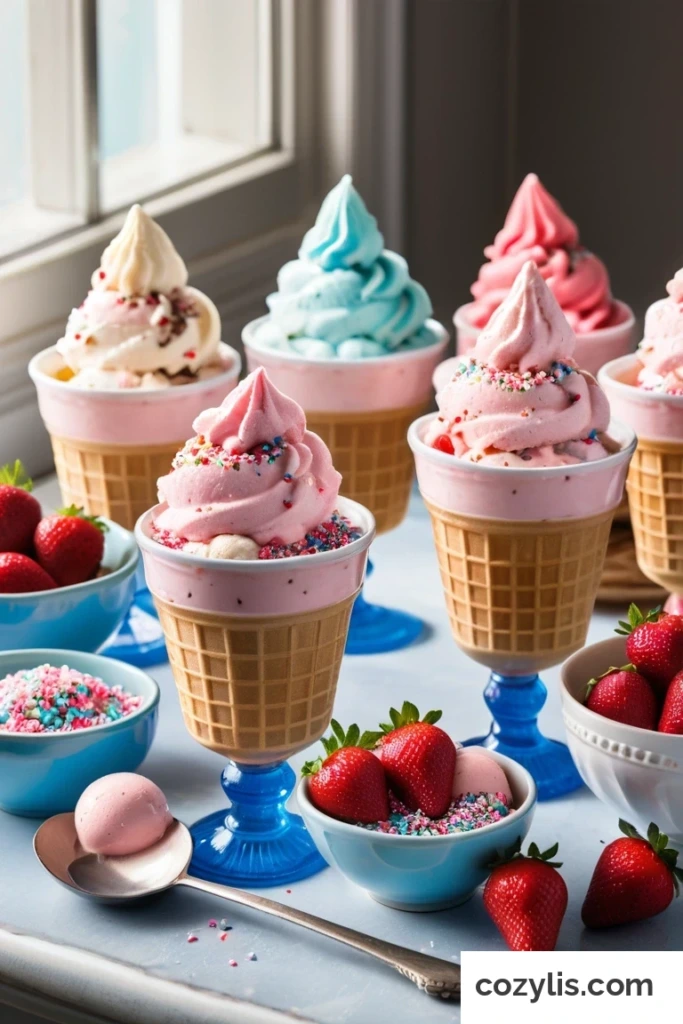 25. Ice Cream Reveal - Gender Reveal Ideas