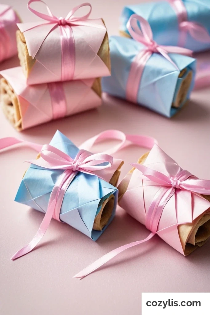 26. Gender Reveal Crackers - Gender Reveal Ideas