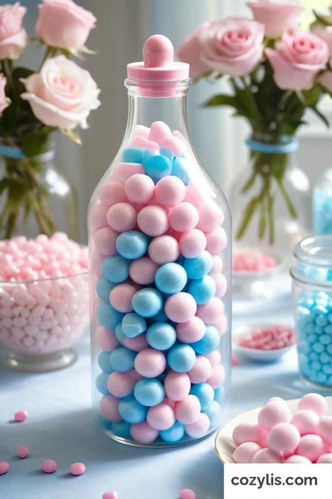 27. Giant Baby Bottle - Gender Reveal Ideas