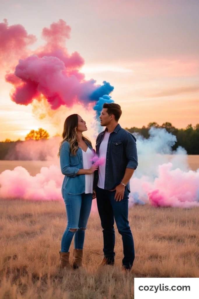 Smoke Bombs - 30 Gender Reveal Ideas