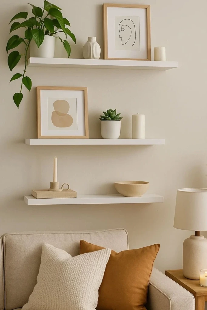 Style Vertically to Save Floor Space