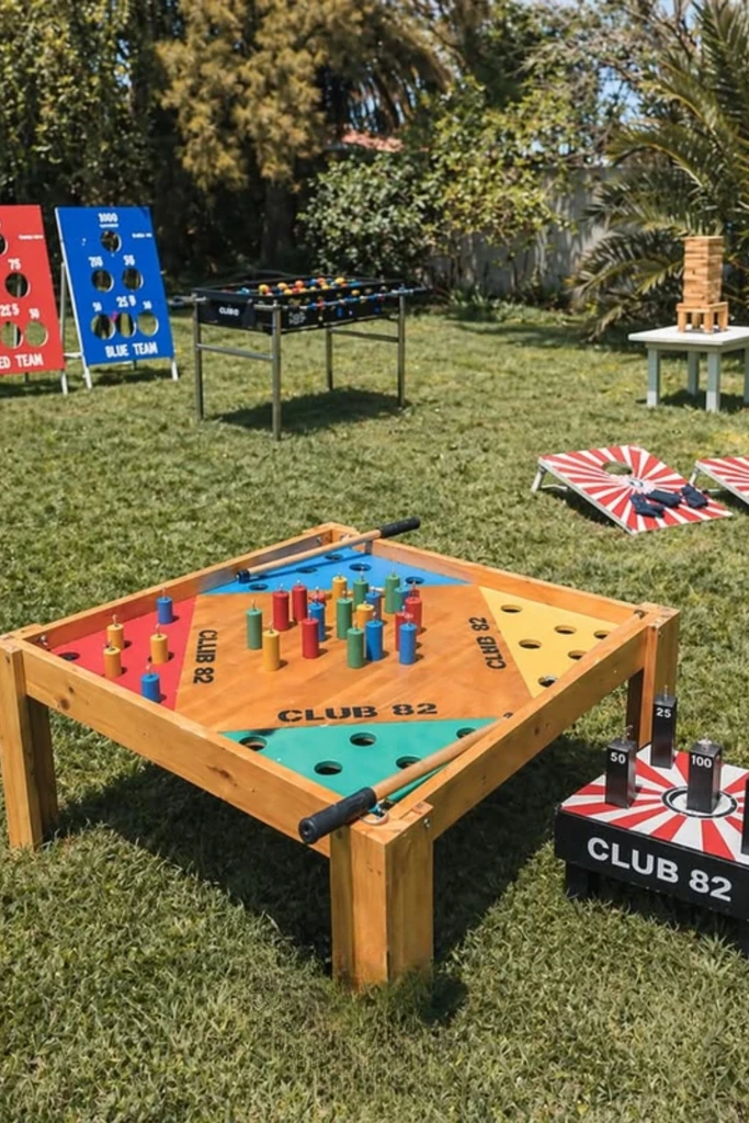 Backyard Game Stations