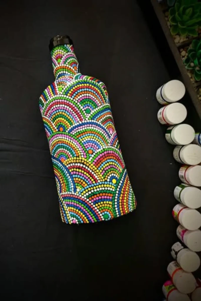 Dot Art Bottle