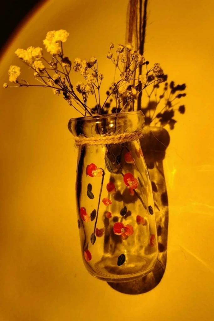 Hanging Bottle Vase
