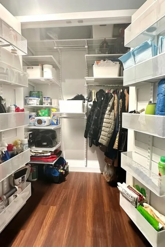 Dual-Sided Utility Closet