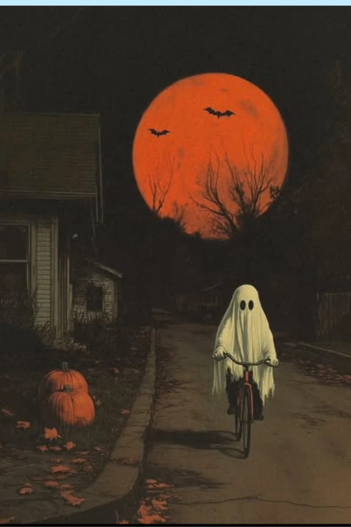 Ghost Ride Under the Blood Moon