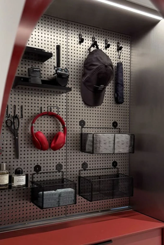 Pegboard Wall