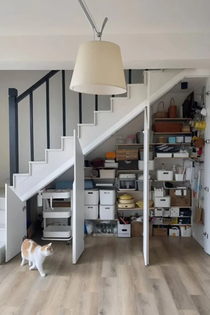 Stair Closet