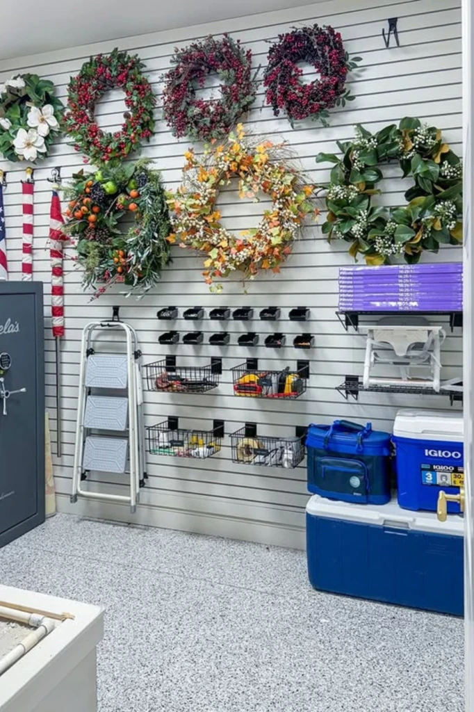 Wreath Wall