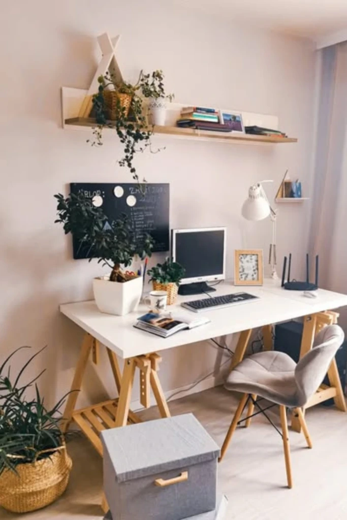 Floating Shelf Storage That Doubles as Décor