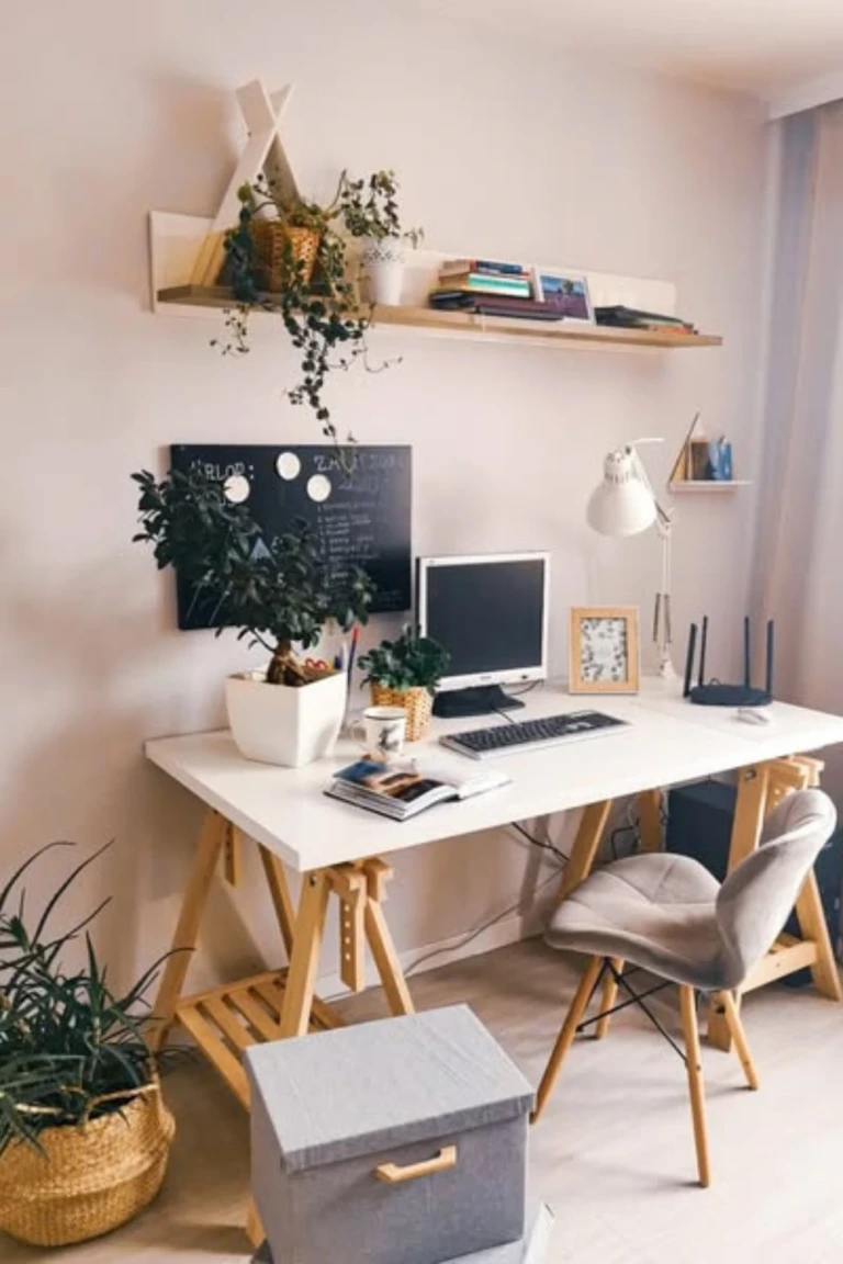 Floating Shelf Storage That Doubles as Décor