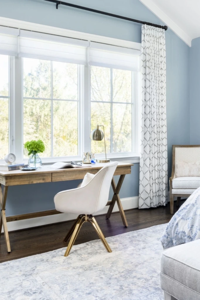 Window-Facing Desk for Natural Focus