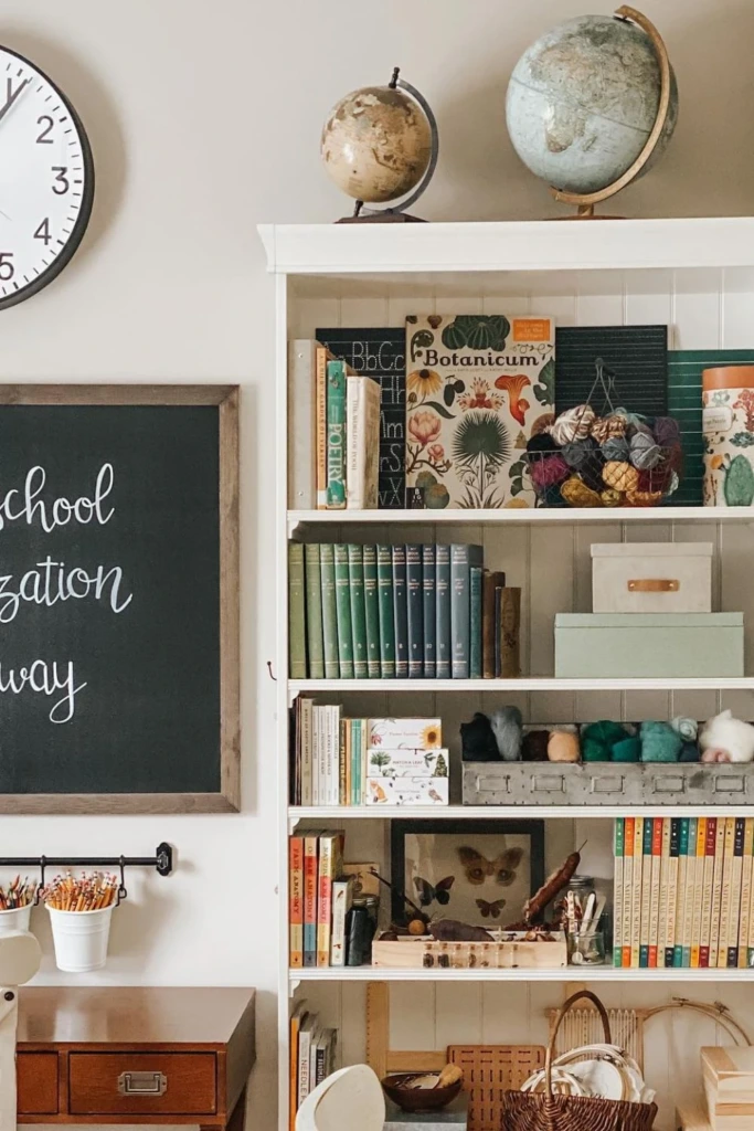 Bookshelf Corner