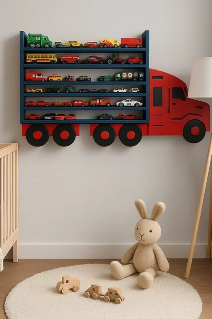 Nursery Truck Shelf