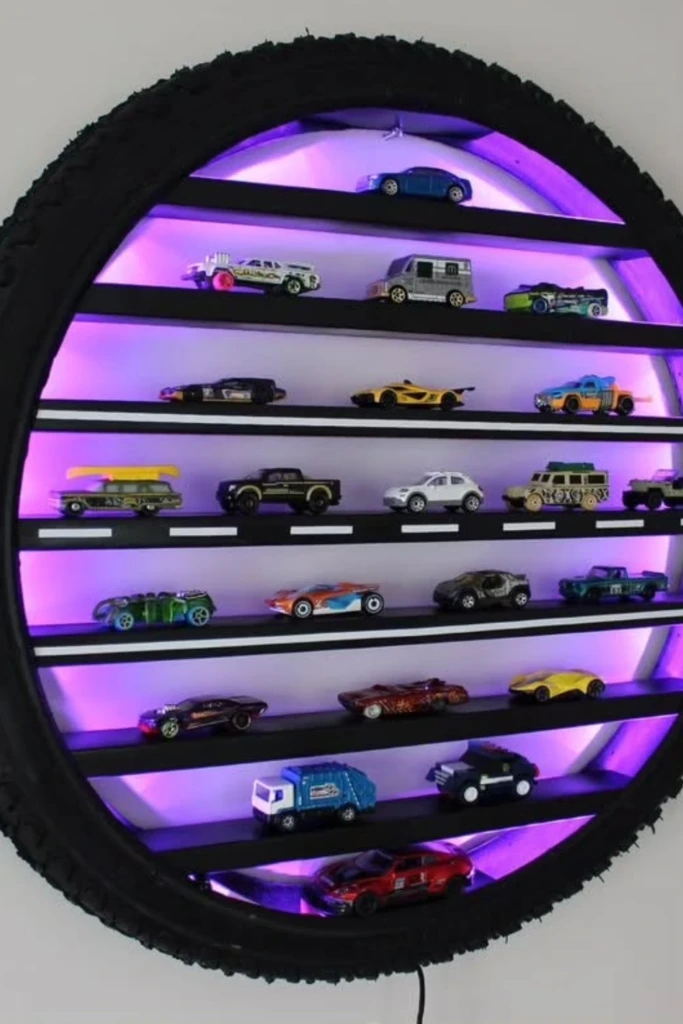 Tire Display Shelf
