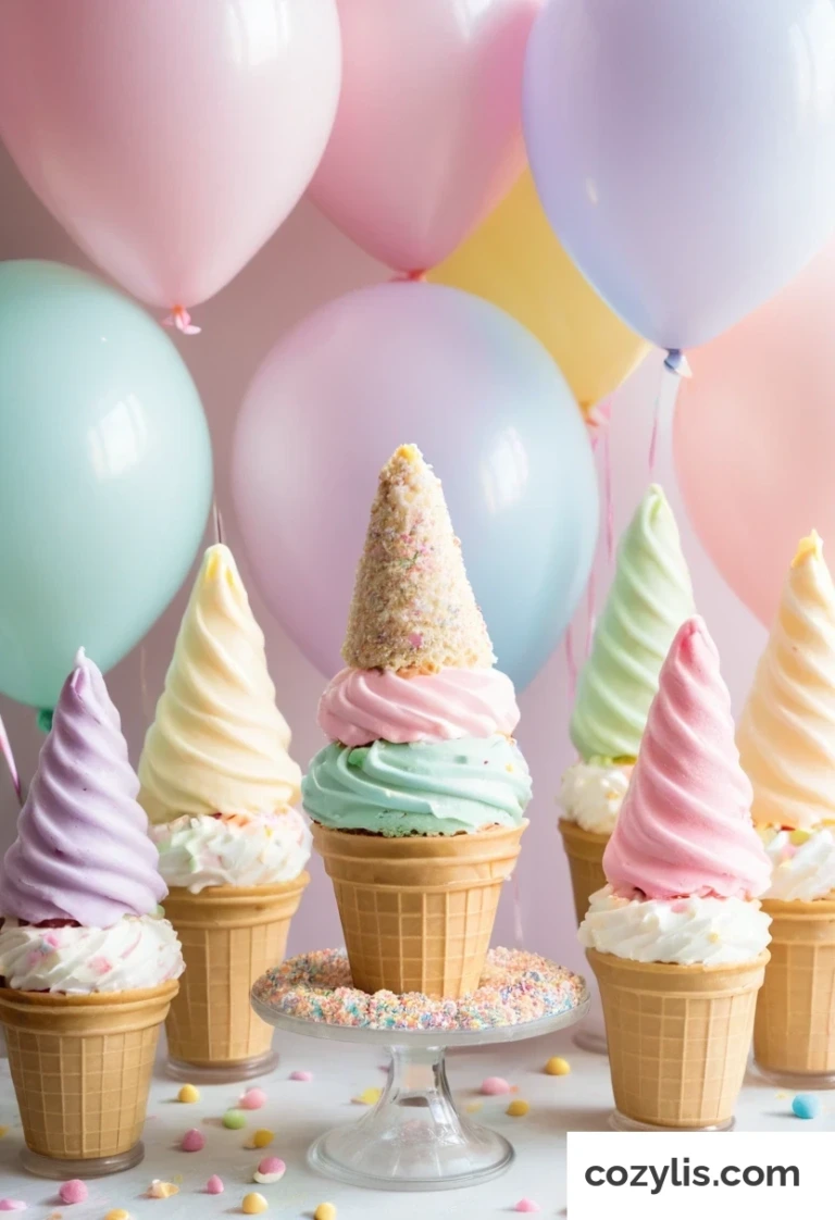 Ice Cream Birthday Party Ideas