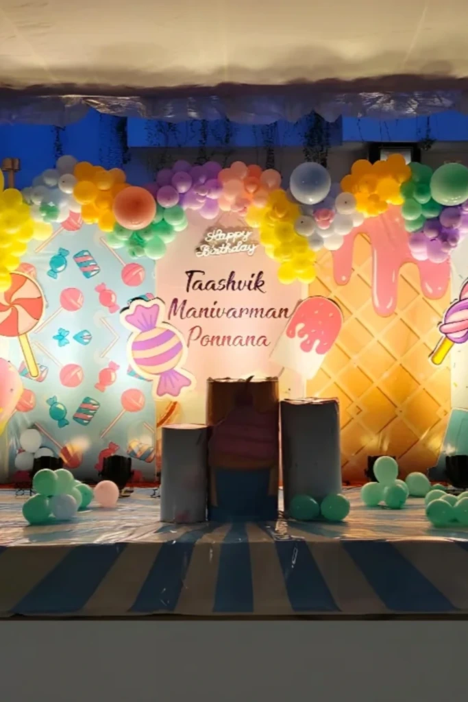 Candy Wall Setup