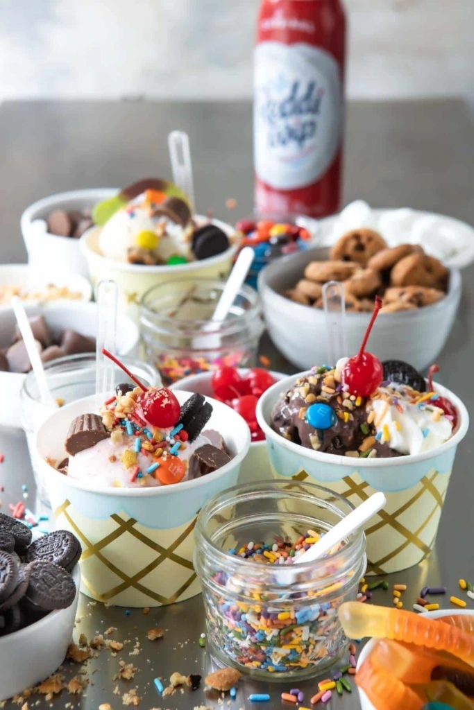 22. Ice Cream Sundae Party