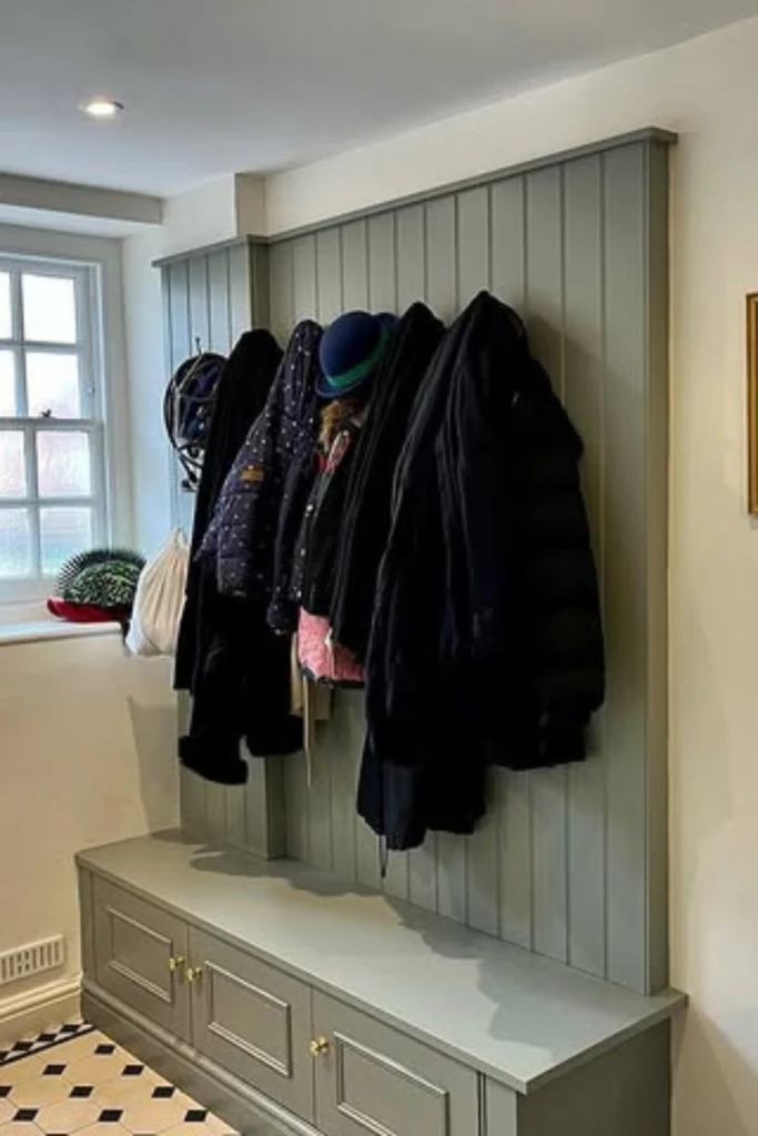 Panelled Entry Bench